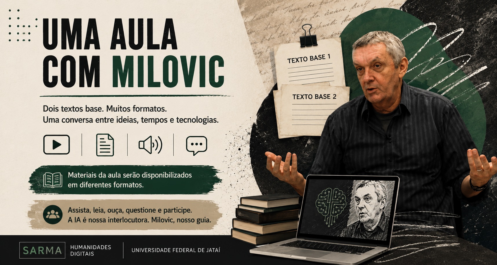 Uma aula com Milovic